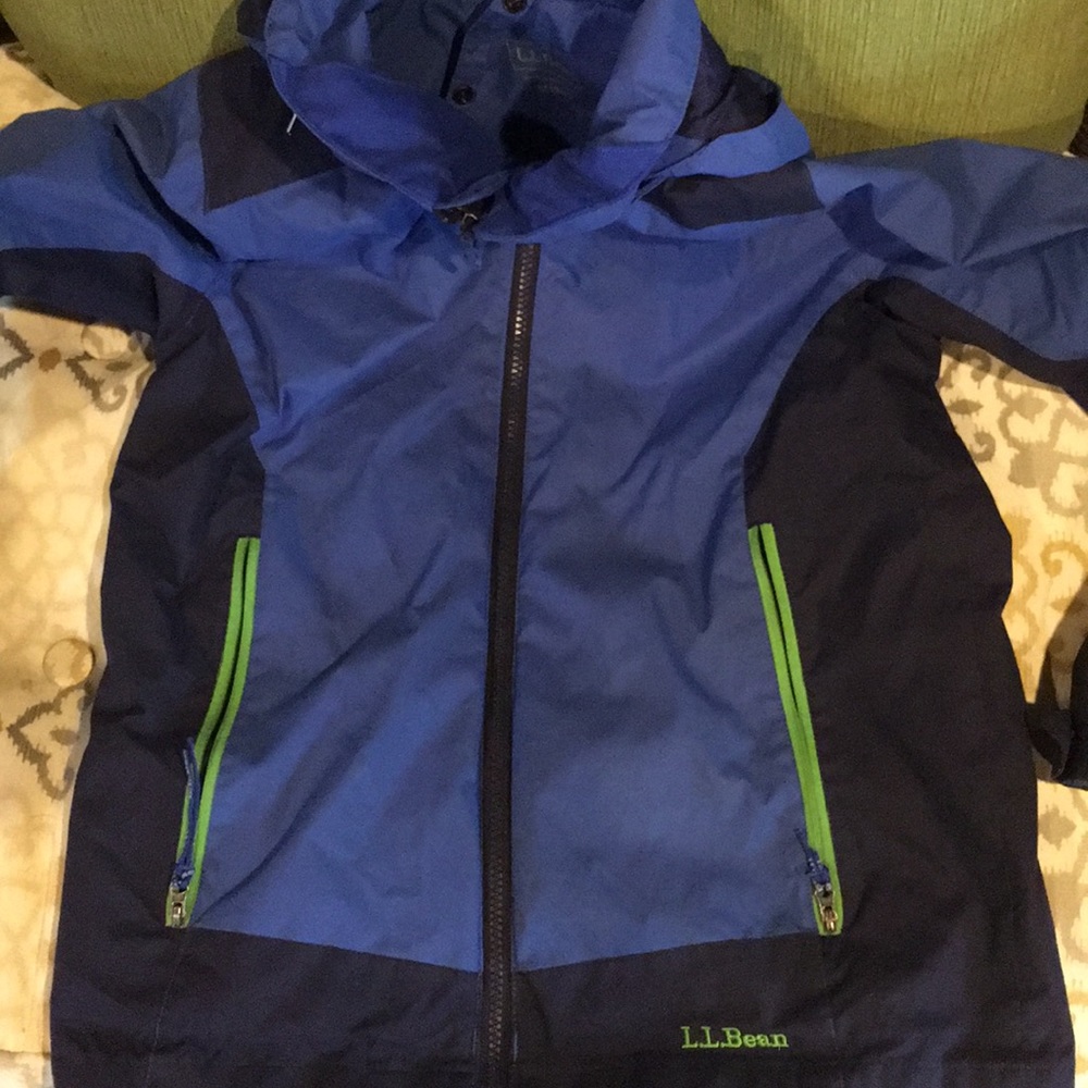 Blue LL Bean winter Heavy Duty Coat
